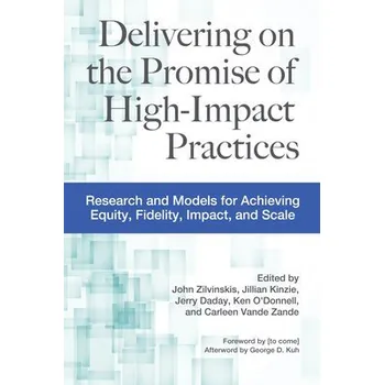 Cizojazyčná kniha Delivering on the Promise of High-Impact Practices