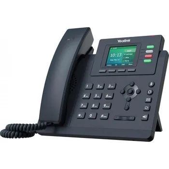 Stolní telefon Yealink SIP-T33G IP telefon, 4x SIP, CZ SK displej, 2x GbE port, PoE, Optima HD Voice, 12 programovatelných tlačítek 10001173