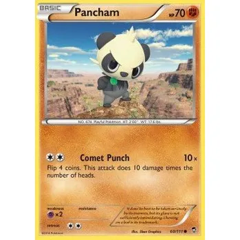 Společenská hra Pokémon FFI 060/111 Pancham - Furious Fists Stav: Near Mint, Verze: NORMAL
