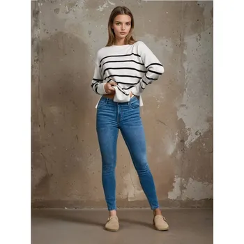 Sinsay - Džíny skinny fit - modrá - 869EV-55J - 869EV-55J-38