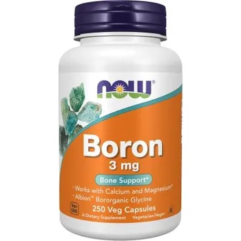 Now Foods Boron 3 mg 250 kapslí + Sleva 3 % pro registrované