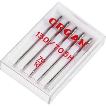 Strojové jehly Universal 70;80;90;100 Organ, malé, 1 (70/10) nikl