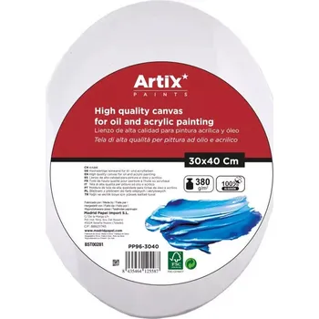 Malířské plátno Malířské plátno 1,6 cm 30 x 40 cm oválné