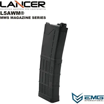 Angry Gun Angry Gun plynový zásobník Lancer L5AWM V2 pro TM MWS, 35 BBs - Černá