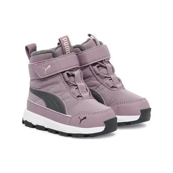 Dívčí obuv Sněhule Puma Evolve Boot Ac+ Inf 392646 09 Fialová 24