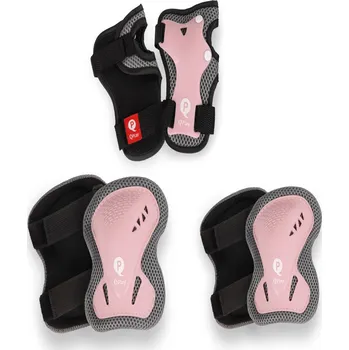 Odrážedlo QPLAY Chrániče dětské Coral Pink, vel. S, vek 3-5 let