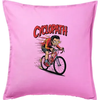 Polštář Cyclopat karikatura - Polštář 50x50 - 50x50 - Pouze potah ( Růžová )