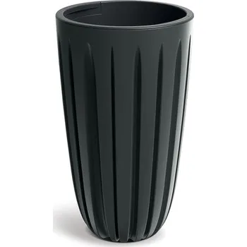 Květináč Květináč WARIO 29 cm - barva: uhelná