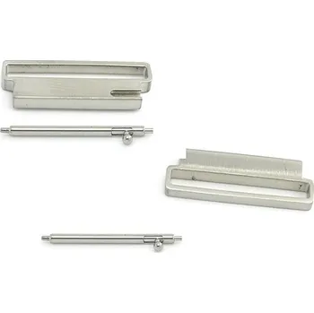 Materiál na výrobu šperku Ocelové konektory pro Samsung Watch a 20mm - 4Ks - 4Ks