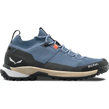 Pánská treková obuv Pánská outdoorová obuv Salewa Puez 2 Knit PTX Java Blue/Black UK 10,5