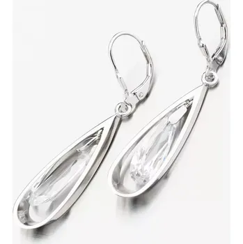 Náušnice Dámské náušnice stříbro 925 krystaly PKL-2266