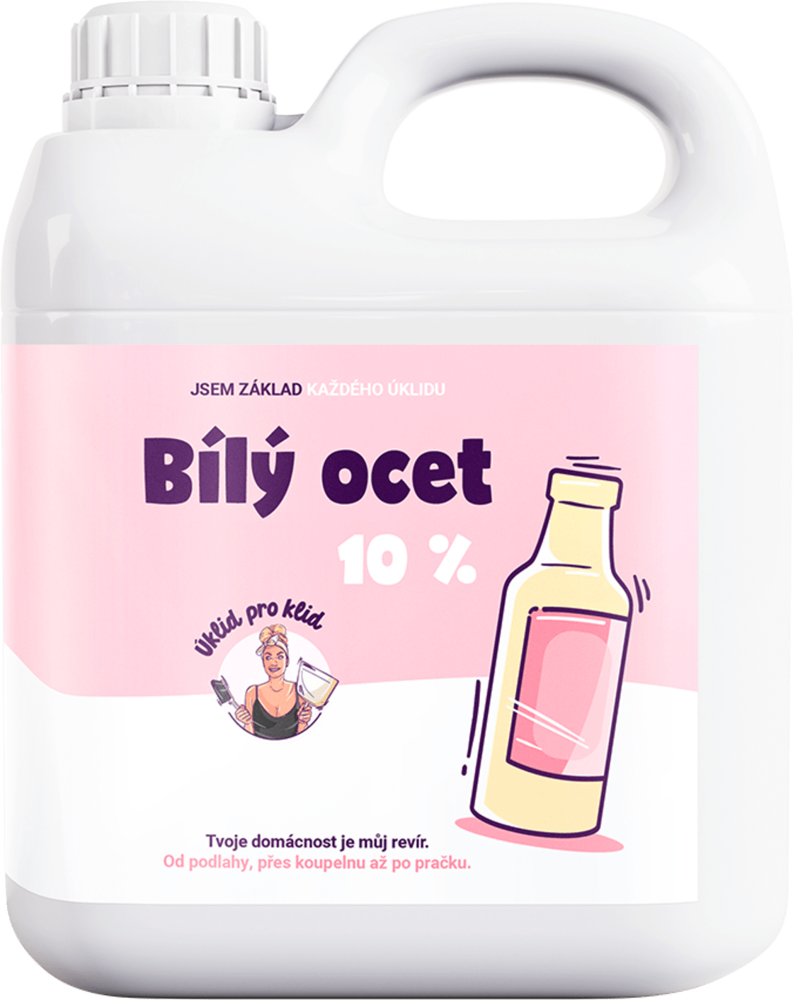 Úklid pro klid bílý ocet