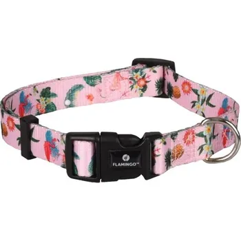 Obojek pro psa Obojek nylon Sera růžový 1,5x30-45cm Flamingo
