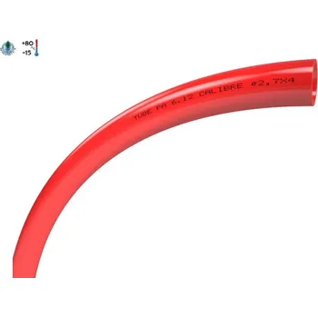 Zahradní hadice HOZELOCK TRICOFLEX 2,7/4 AEROTEC RED PA12 TRICOFLEX - hadice na vzduch a paliva, balení v kartonu 25 m, červená, , 22 bar