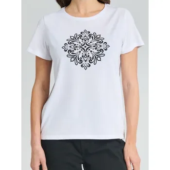 Dámské tričko Sinsay - Tričko s krátkým rukávem - bílá - 8472J-00X - 8472J-00X-XS-1