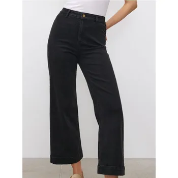 Dámské džíny Sinsay - Džíny culottes - černá - 874EV-99J - 874EV-99J-32