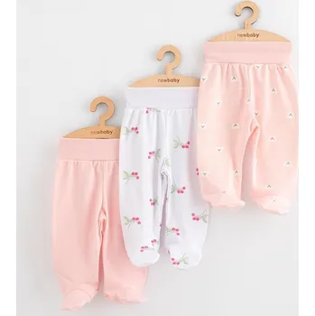 NEW BABY Kojenecké polodupačky Classic II 3 ks girl New Baby Vel. 68