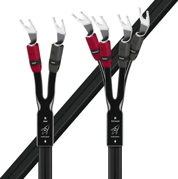 Audio kabel Audioquest Rocket 11 SBW vidličky - Silver 4m (Reproduktorové kabely Single-BiWire (cena za pár))