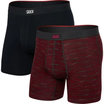 Boxerky Boxerky SAXX VIBE XTRA SUPER SOFT BB FLY 2PK Man velikost M