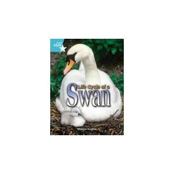 Cizí jazyk Rigby Star Independent Year 2 Turquoise Non Fiction Life Cycle of a Swan Single - Hughes, Monica