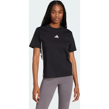 Pánské tričko ADIDAS Bavlněné tričko Essentials 3-Stripes 2XS BÍLÁ|ČERNÁ