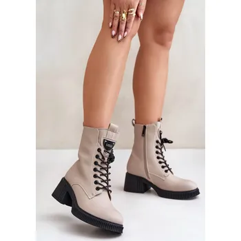 Dámská zimní obuv Boty na podpatku model 201012 Step in style 39