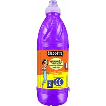 Vodová barva Prstová barva - tempera NEFERTARI BABY 1 Kg Fialová