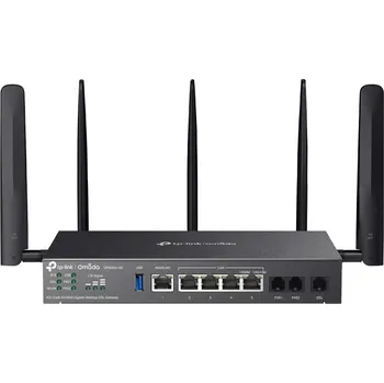 TP-Link DR3650v-4G OMADA ADSL/VDSL/4GLTE gateway (AX3000,2xFXS,1xDSL,2,4GHz/5GHz,1xGbELAN/WAN,4xGbE,1xUSB3.0,2xnanoSIM)