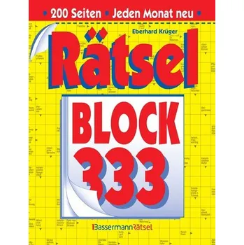 Rätselblock 333 (5 Exemplare à 2,99 EUR) - Krüger, Eberhard