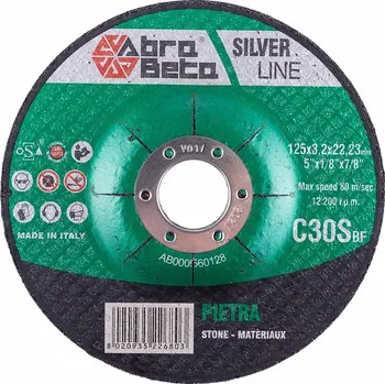 Řezný kotouč Abra Beta Kotouč řezný na kámen 125 x 3,2 mm