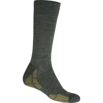 Pánské termo ponožky Sensor Hiking Merino ponožky Safari/khaki L 43 - 46