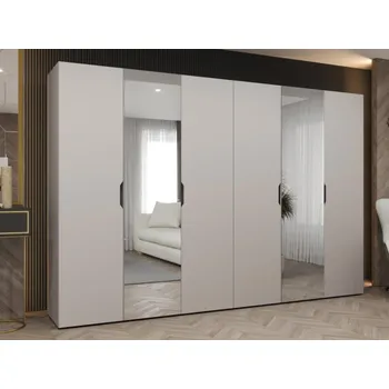 Šatní skříň se zrcadlem Umonca 300, Barva: kašmír MIRJAN 5903211427381