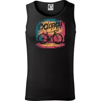 Cyclopat gravel barevný - Tílko pánské Core - 2XL ( Černá )