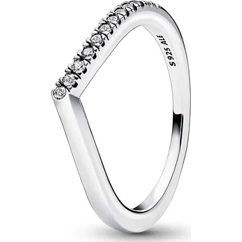 Oblečení a móda Pandora Jemný stříbrný prsten se zirkony Timeless 192394C01 60 mm + 2 měsíce na vrácení zboží