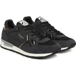 Sneakersy Pepe Jeans Brit Mirror W PLS400004 Černá 36