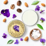 Veselá Bomba Fialková princezna - šlehané bambucké máslo s fialkou