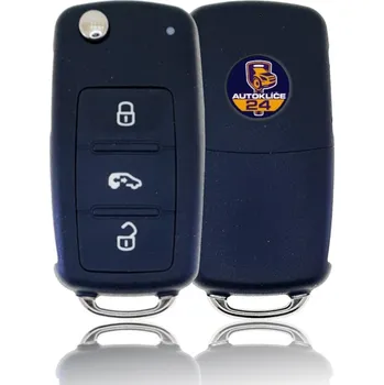 Autoklíč Klíč dálkové ovládání 3tl. VW Transporter Multivan T6 7E0837202AJ 2016-2019 ID48 434Mhz HU66