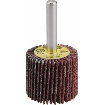 Brusný kotouč Extol Premium 8803367 | Brusný vějíř lamelový se stopkou průměr 30x25x6 mm, Z80