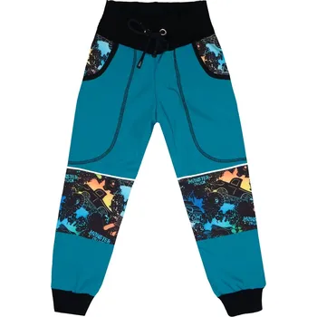 Chlapecké kalhoty Softshellové kalhoty s fleecem - Monster Truck Velikost: 104