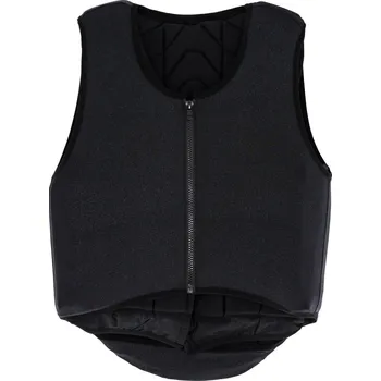 Jezdecká bezpečnostní vesta QHP Potah na bezpečnostní vestu Glitter QHP, černý Velikost 3