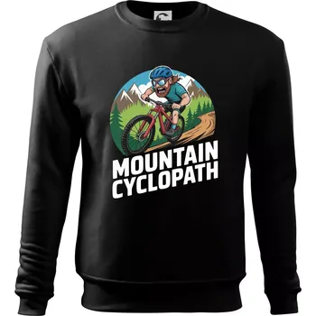 Mountain cyclopat plnovous - Mikina Essential dětská - 158 cm/12 let ( Černá )