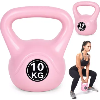 Kettlebell 10 kg růžový ModernHome