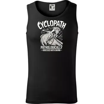 Pánské termoprádlo Pathologically Obsessed with Biking - Tílko pánské Core - M ( Černá )