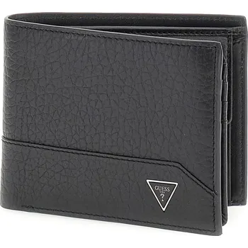 Peněženka Guess Pánská kožená peněženka SMBAGRLEA24-BLA + 2 měsíce na vrácení zboží