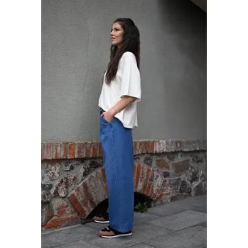 Dámský svetr DÁMSKÉ KRÉMOVÉ PLETENÉ TRIČKO PECA del SOL