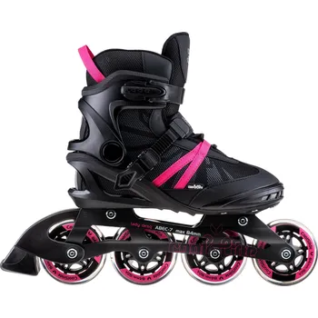 Kolečkové brusle Dámské Kolečkové brusle COOLSLIDE LADY DESQ 11320-BLK/B PURP – Černá 38