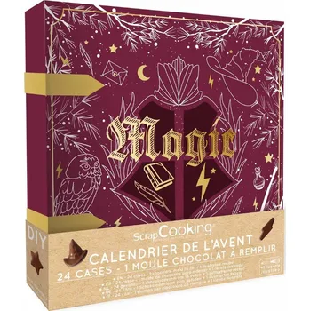 Kalendář SCRAPCOOKING - kouzelnický adventní kalendář DIY