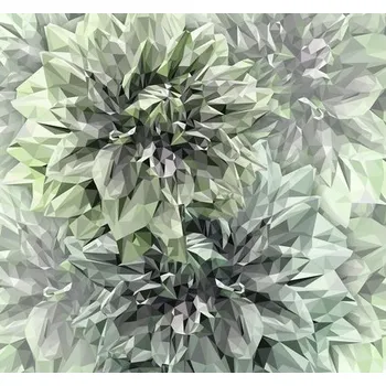 Fototapeta Fototapeta vliesová INX6-036 Emerald Flowers 300x280 cm