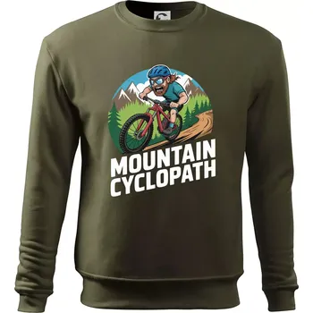 Chlapecké tričko Mountain cyclopat plnovous - Mikina Essential dětská - 158 cm/12 let ( Military )