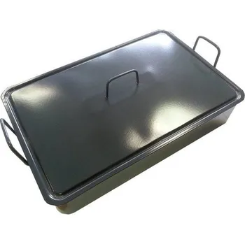 pekáč Smaltovaný pekáč s poklicí 50x30x12cm - Czech gastro profi - Czech gastro profi